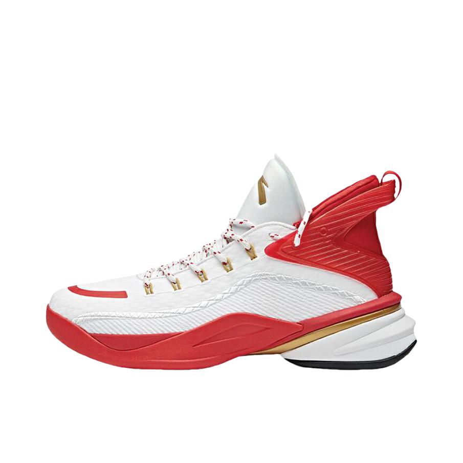 推荐商品：安踏 UFO 篮球鞋 实战缓震防滑耐磨 红白