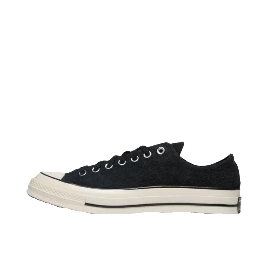 推荐商品：Converse/匡威 Chuck Taylor All Star 帆布鞋 常青款轻便防滑耐磨百搭复古圆头减震贴合高帮 碳黑色/浅米色