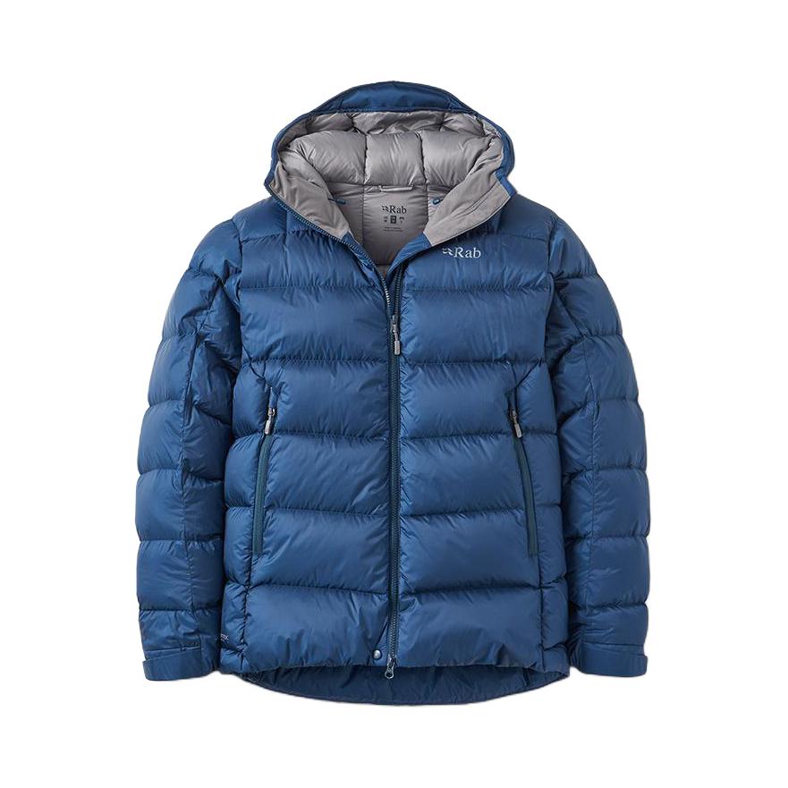 推荐商品：RAB Neutrino Pro Hoody防风防泼水透气鹅绒羽绒服 QDB-85 暴风蓝