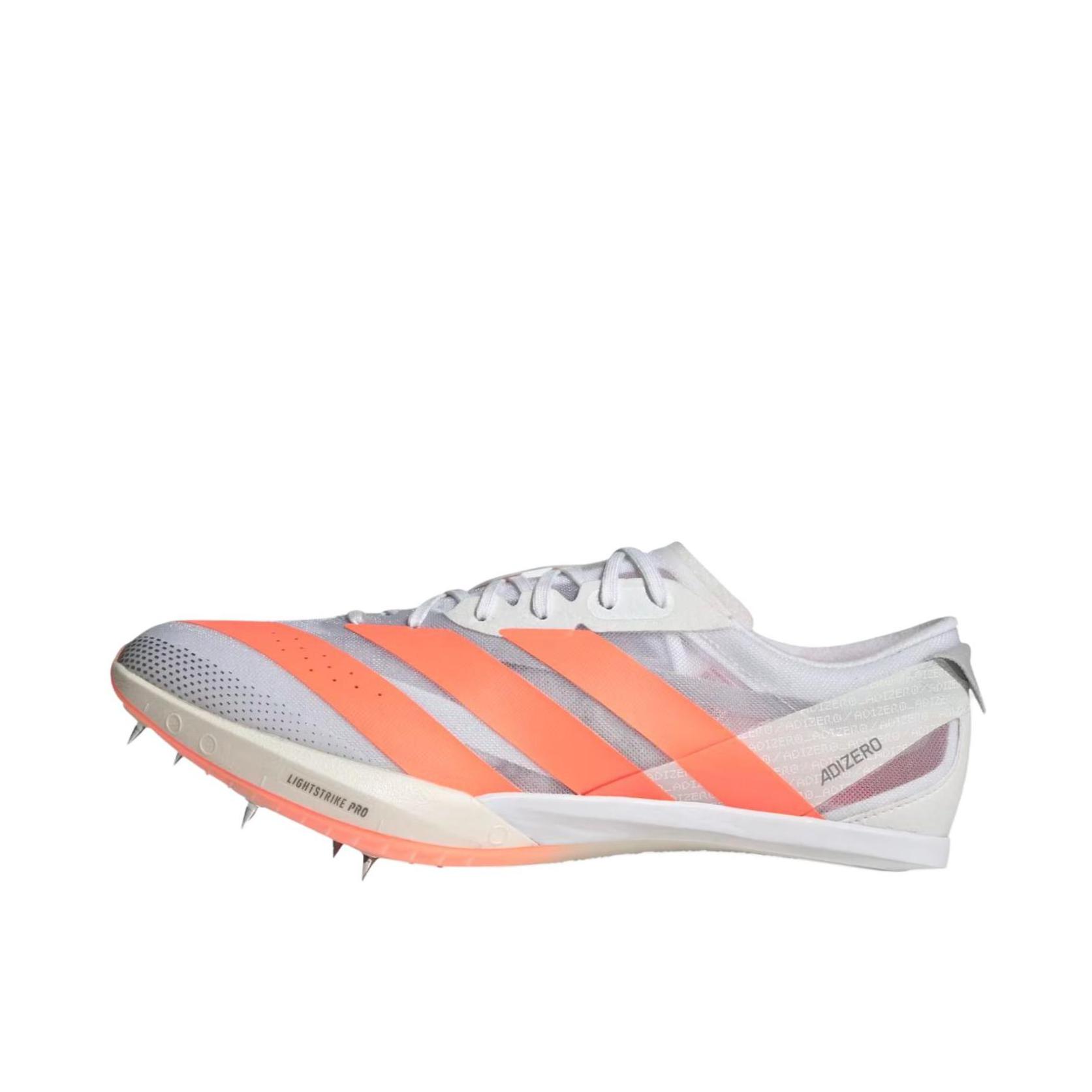 推荐商品：adidas Adizero Finesse 2 小蝉翼 缓震 防滑耐磨 短跑 田径 钉鞋 跑鞋 云白色