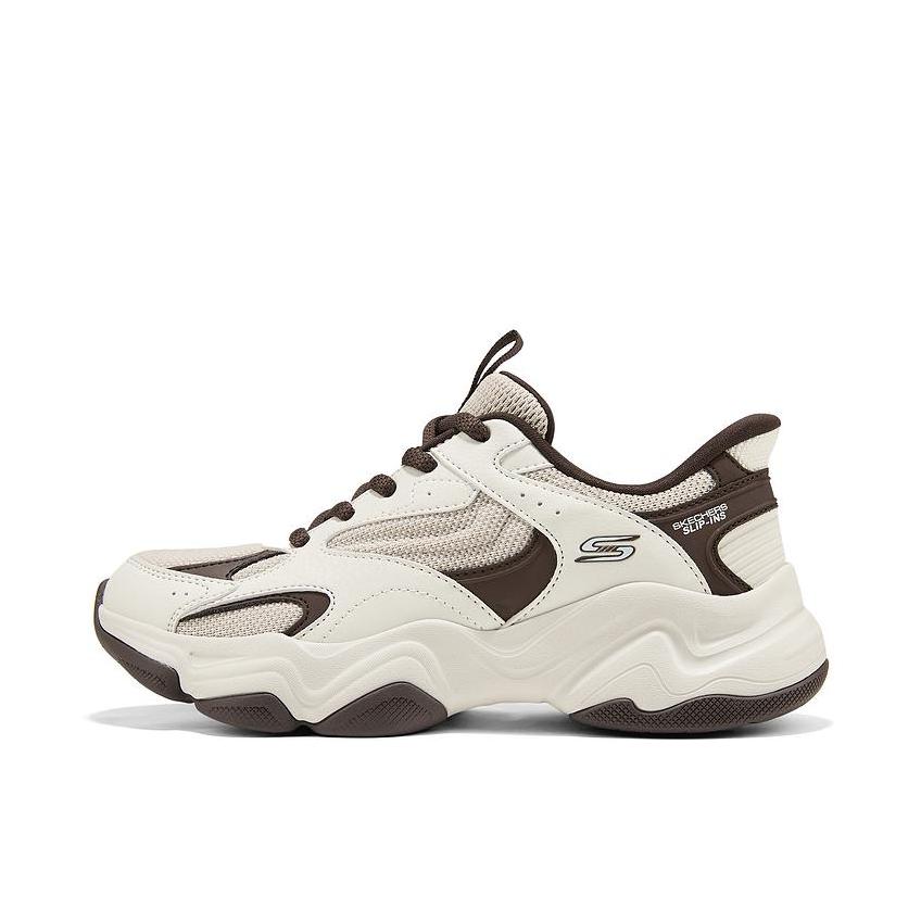 推荐商品：Skechers/斯凯奇 D'Lites 运动休闲鞋 复古舒适时尚百搭 117685 女款/棕色/多彩色