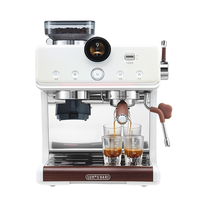 推荐商品：Lumos Bari/露茉 CMA05 咖啡机 自动泄压 冷热双萃 小型