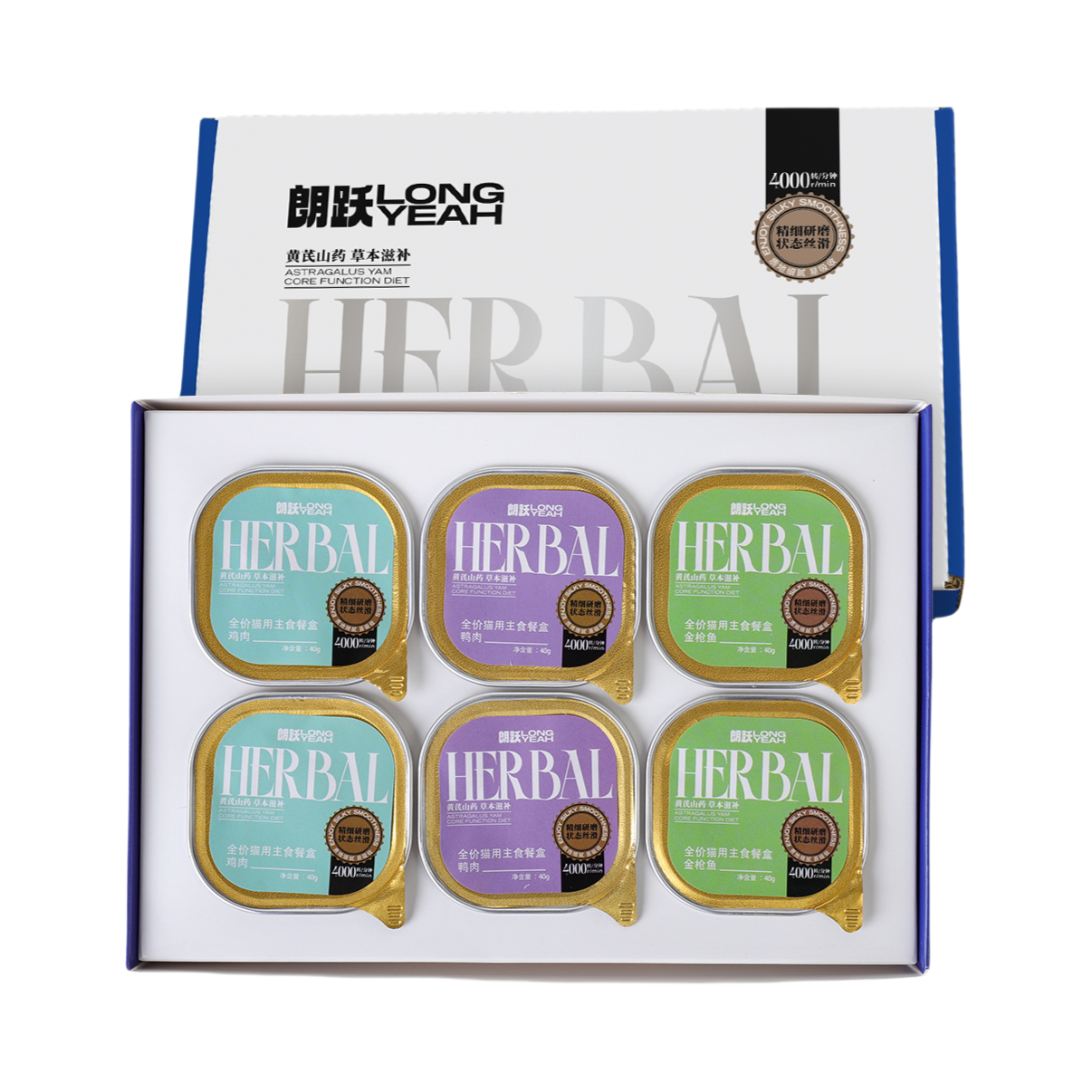 推荐商品：LONG YEAH/朗跃 全价 猫餐盒 营养增肥补水