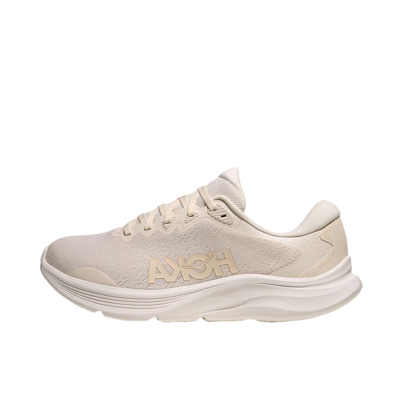 推荐商品：HOKA ONE ONE 速力马尔 2 SOLIMAR 2 跑鞋 综合稳定中性冬季 雅石白