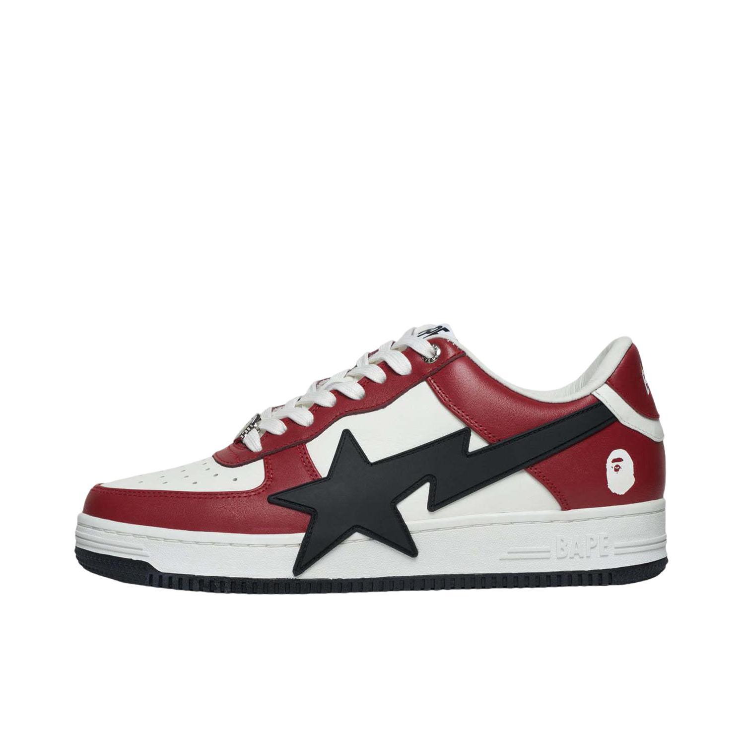 推荐商品：A BATHING APE 板鞋 通勤舒适百搭潮流 1K70-191-309 红色