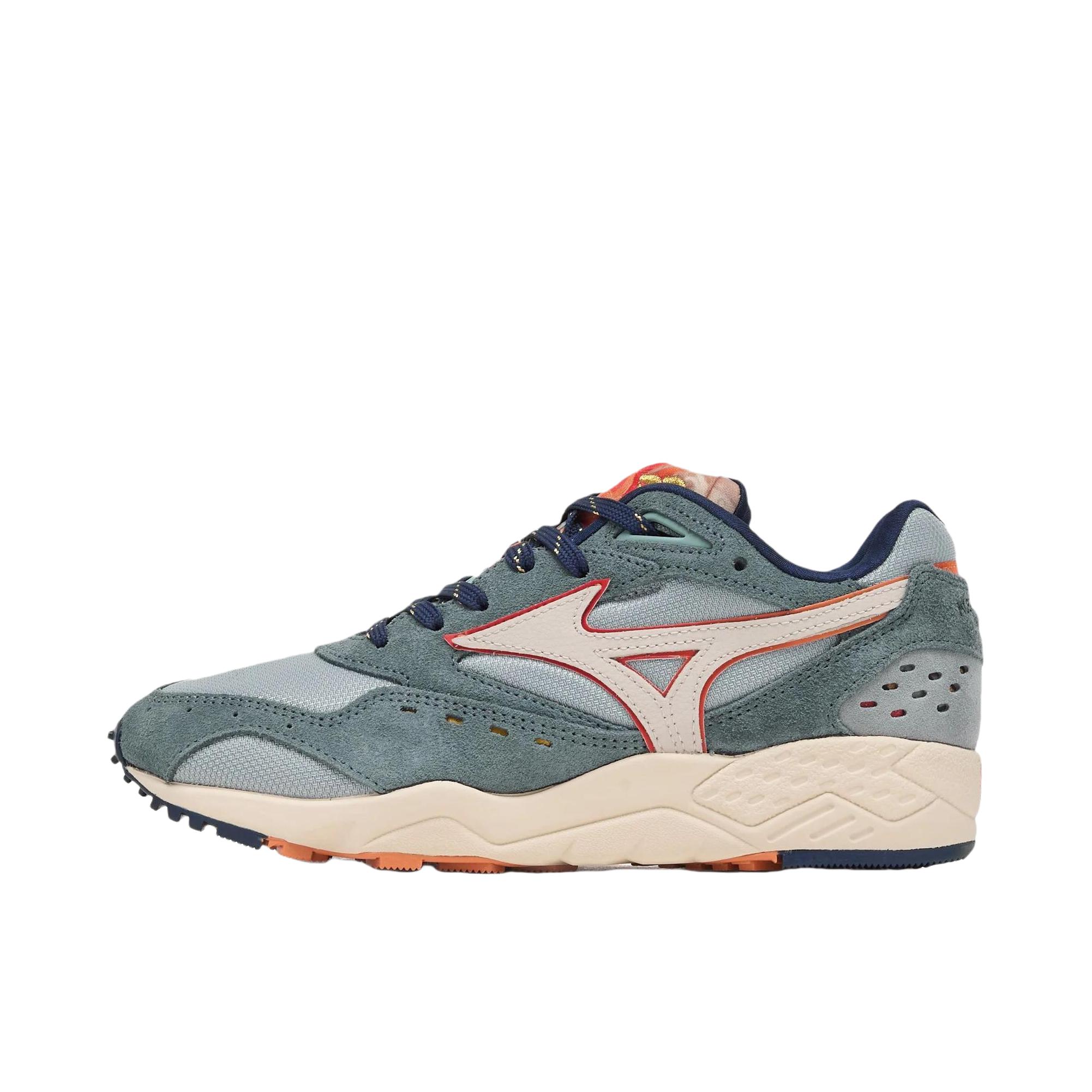 推荐商品：Mizuno/美津浓 Contender 舒适减震 防滑耐磨 轻便透气 复古百搭 跑鞋 Rijksmuseum联名/绿色