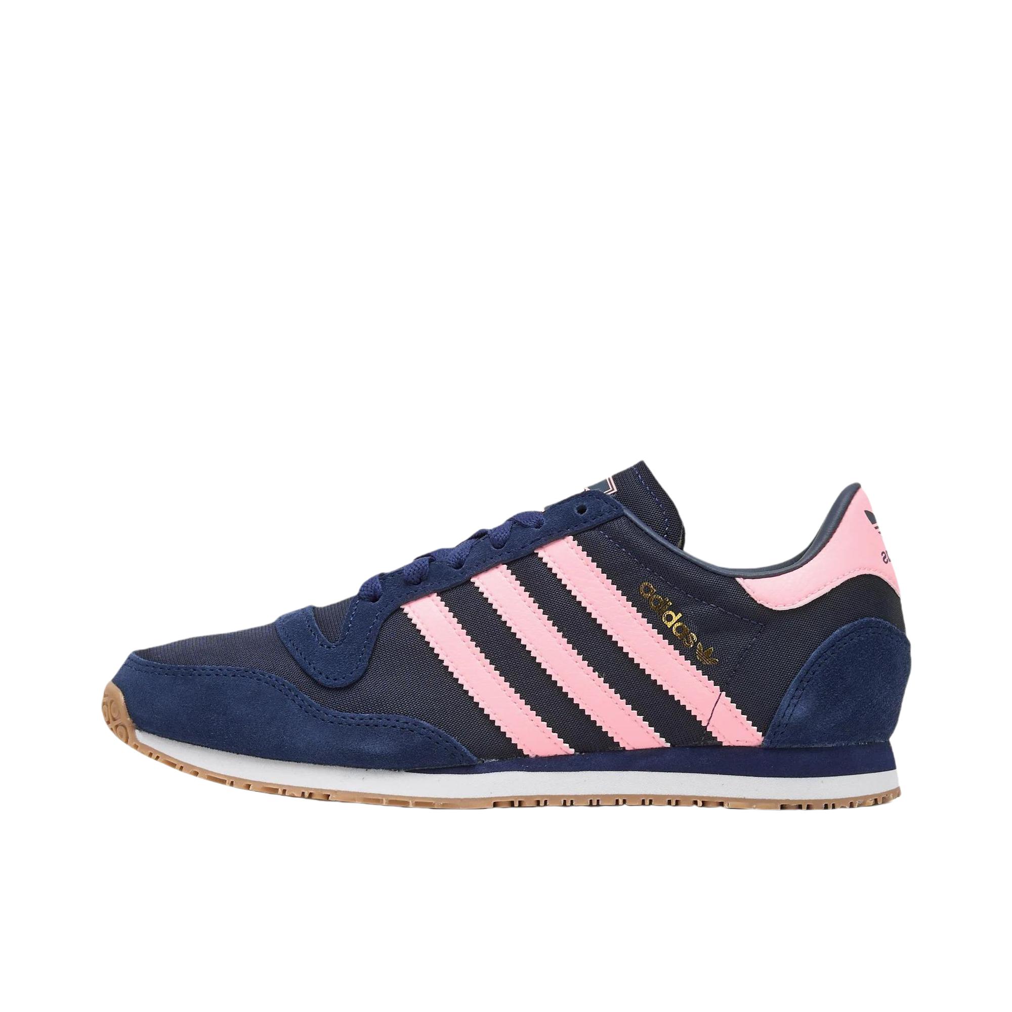 推荐商品：adidas Originals Galaxy OG 防滑 透气 低帮 系带 运动休闲鞋 女款/蓝色
