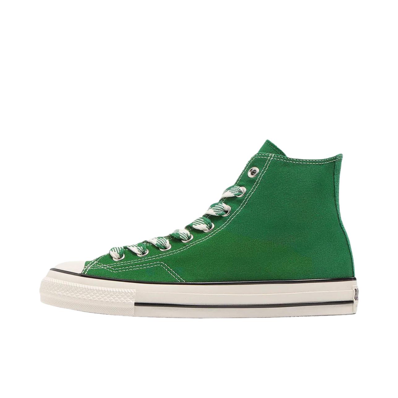 推荐商品：Converse/匡威 Chuck Taylor All Star 帆布鞋 常青款轻便防滑耐磨百搭复古圆头减震贴合高帮 Stranger Things联名/绿色