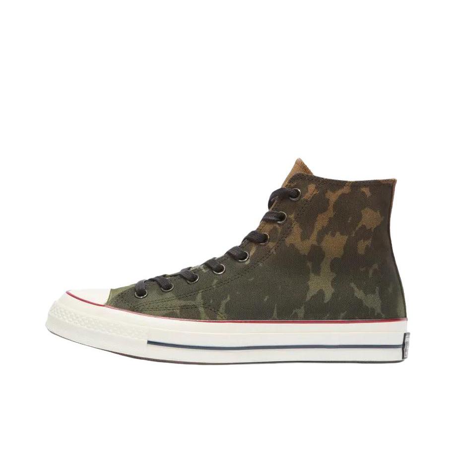 推荐商品：Converse/匡威 1970s 帆布鞋 圆头防滑经典复古轻便时尚拼接百搭 棕色/深绿色