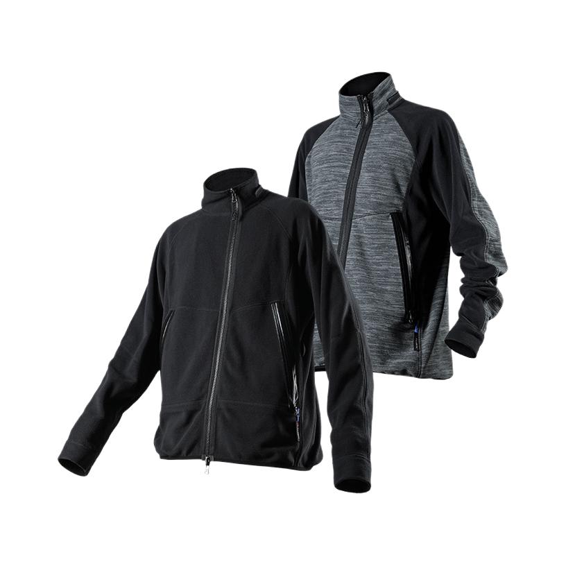 推荐商品：Reindee Lusion POLARTEC双面穿立领抓绒衣 252 黑