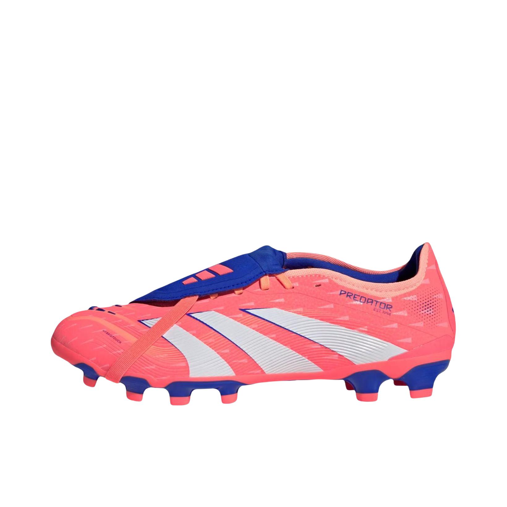 推荐商品：adidas Predator Pro FT MG 足球鞋 胶质短钉圆头舒适天然草地 珊瑚红