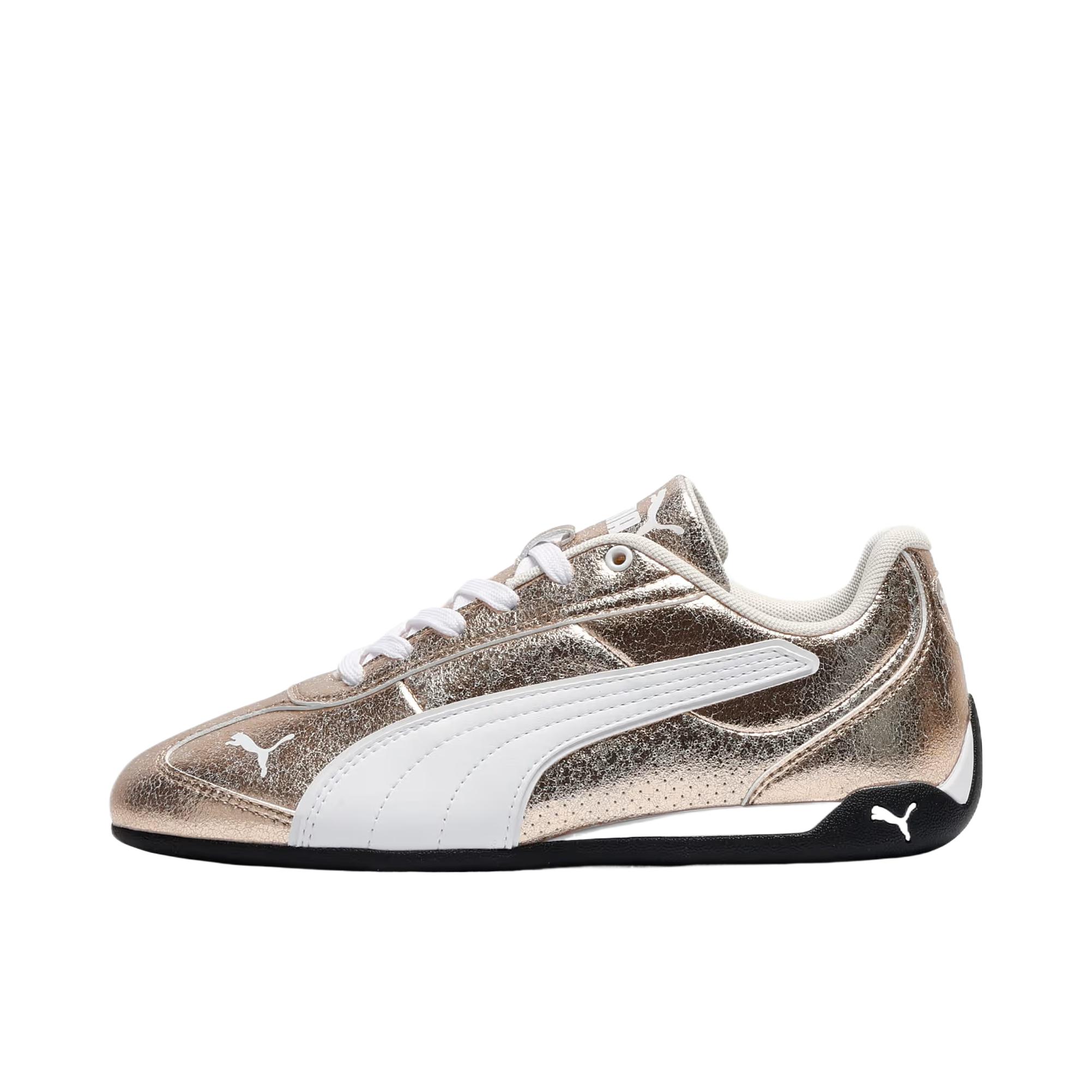 推荐商品：Puma/彪马 Replicatch Metallic Whisper 运动休闲鞋 百搭橡胶圆头 女款/金色