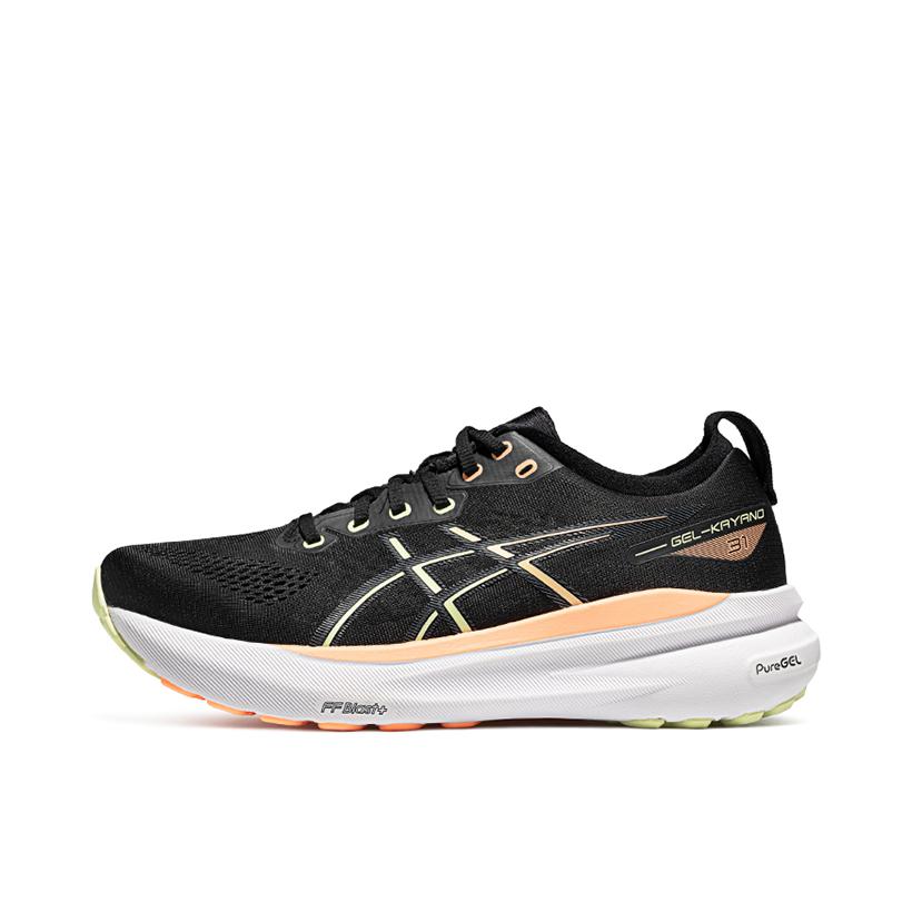 推荐商品：Asics/亚瑟士 Gel-Kayano 31 跑鞋 稳定足弓支撑轻便缓震长跑轻量回弹 黑色/米色