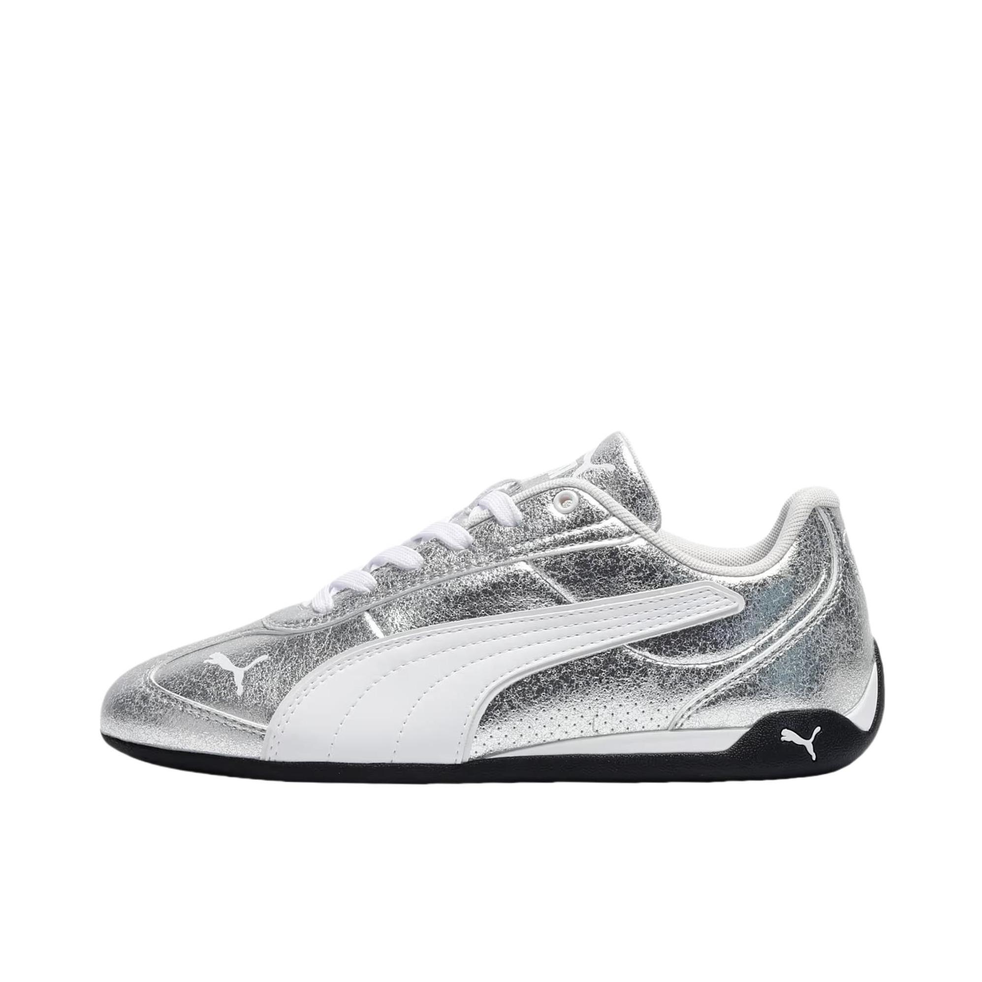 推荐商品：Puma/彪马 Replicatch Metallic Whisper 运动休闲鞋 百搭橡胶圆头 银色