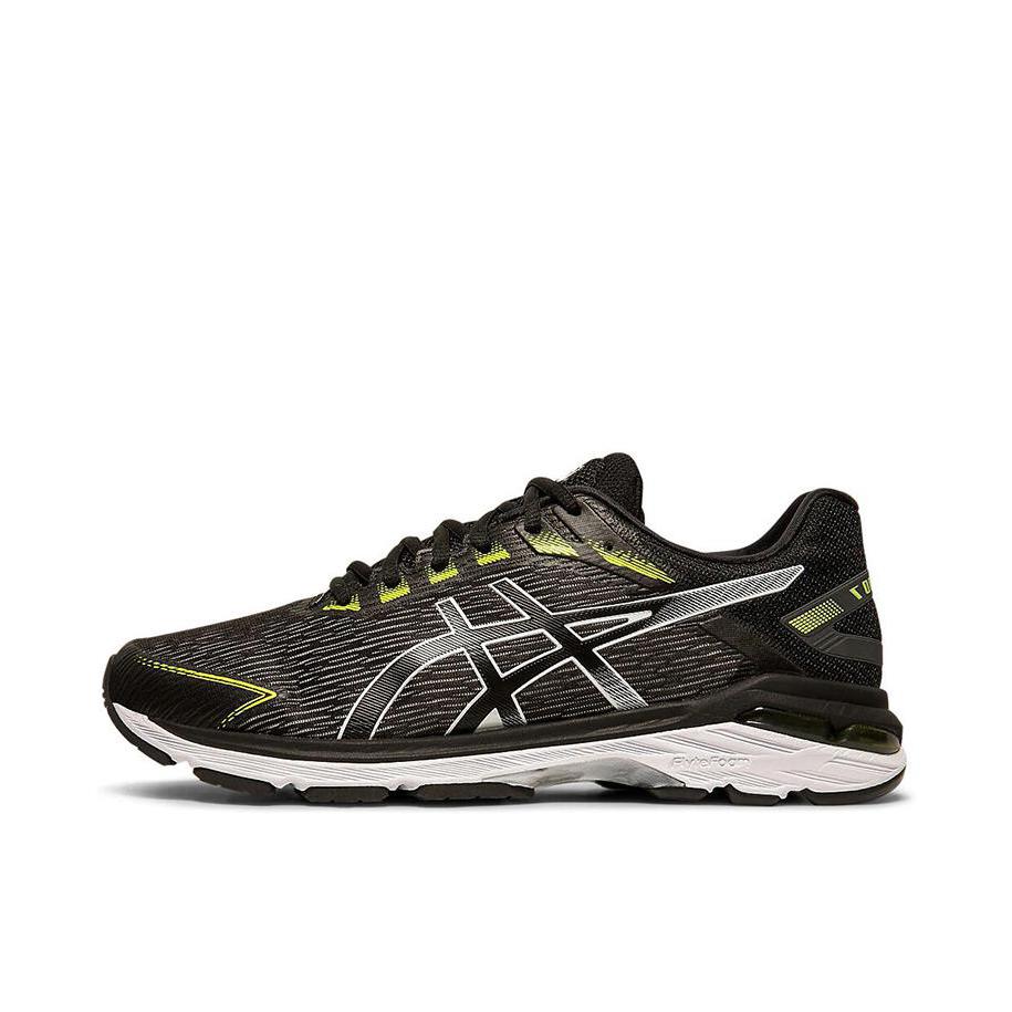 推荐商品：Asics/亚瑟士 GT-2000 7 缓震透气 防滑耐磨 稳定支撑 轻便 潮流百搭 织物 跑鞋 Black 黑色/金色