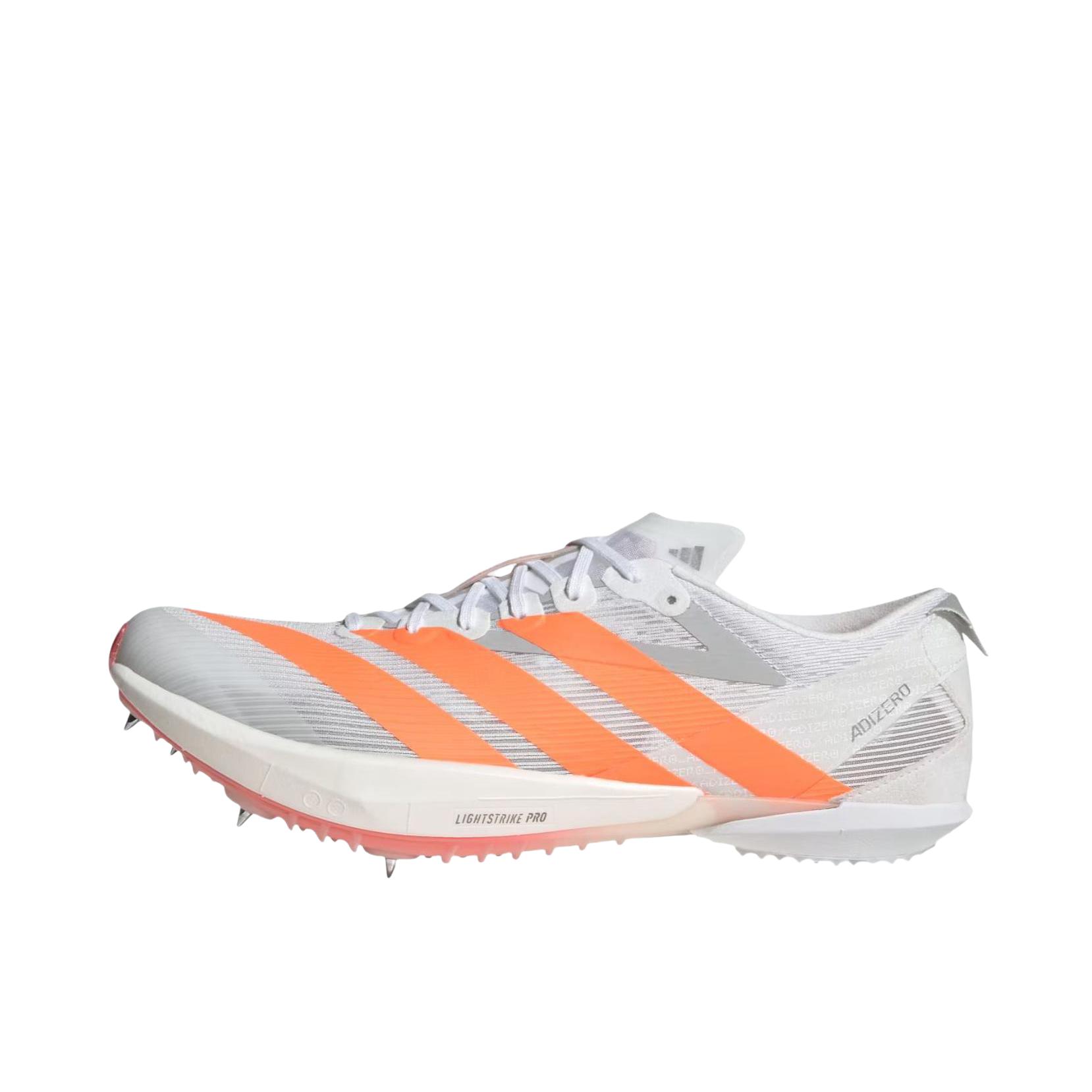 推荐商品：adidas Adizero Ambition 减震 田径 短跑 碳板 钉鞋 跑鞋 云白色