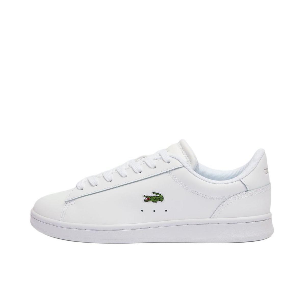 推荐商品：LACOSTE Carnaby Set 板鞋 简约舒适百搭防滑 白色