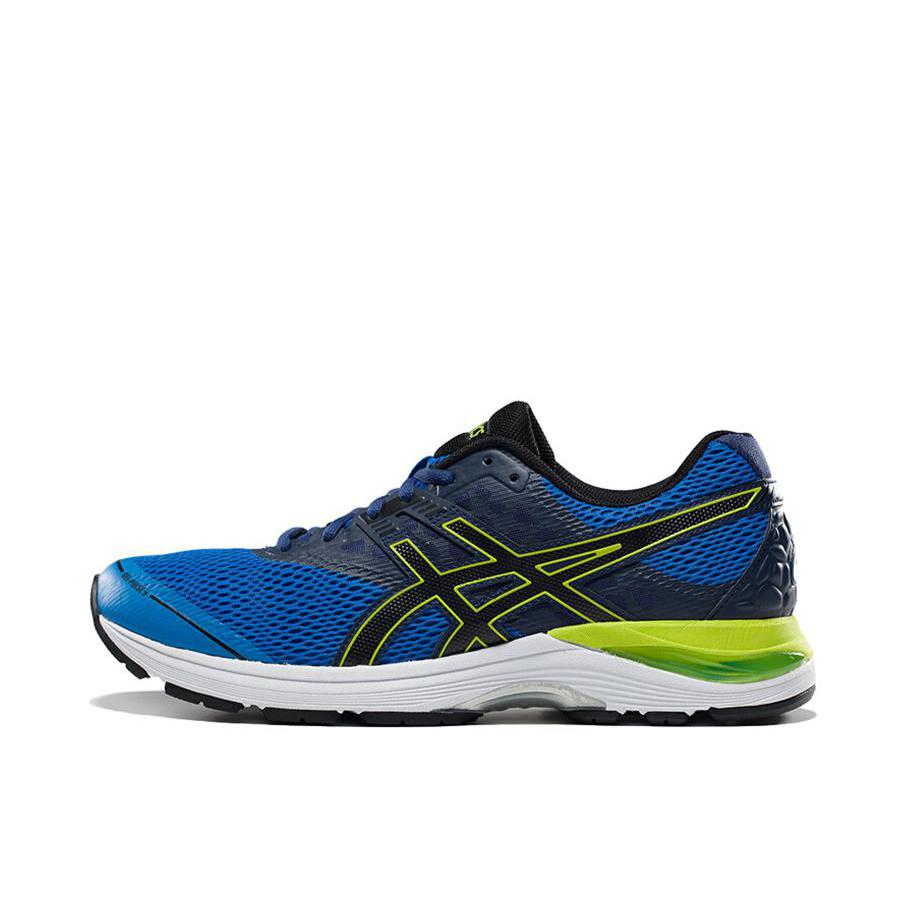 推荐商品：Asics/亚瑟士 Gel-Pulse 9 跑鞋 透气舒适减震防滑耐磨 Directoire Blue/Black/Indigo Blue 蓝绿