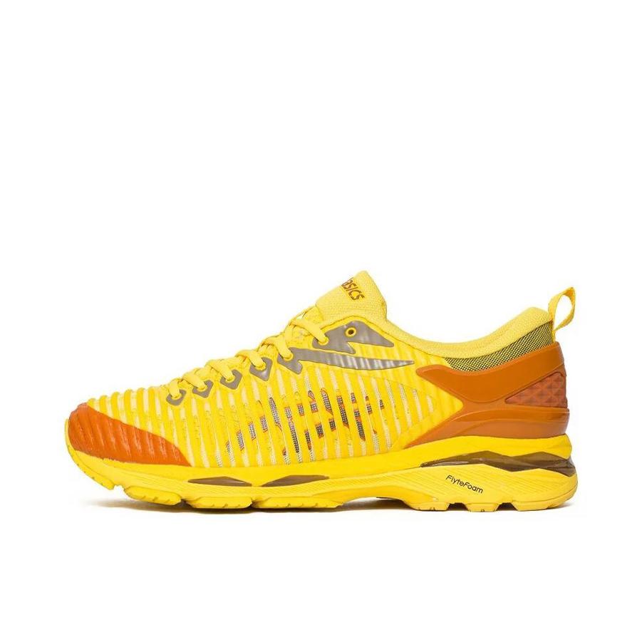 推荐商品：Asics/亚瑟士 Gel-Delva 1 防滑耐磨 透气舒适 简约 休闲运动 跑鞋 Yellow/Orange Kiko Kostadinov联名/黄橙