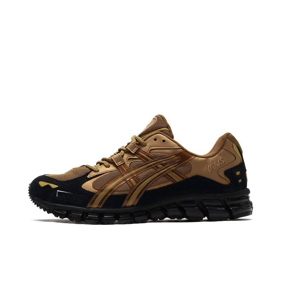 推荐商品：Asics/亚瑟士 Gel-Kayano 5 360 跑鞋 缓震透气防滑耐磨舒适轻便织物复古百搭 Awake/Gold 黑金