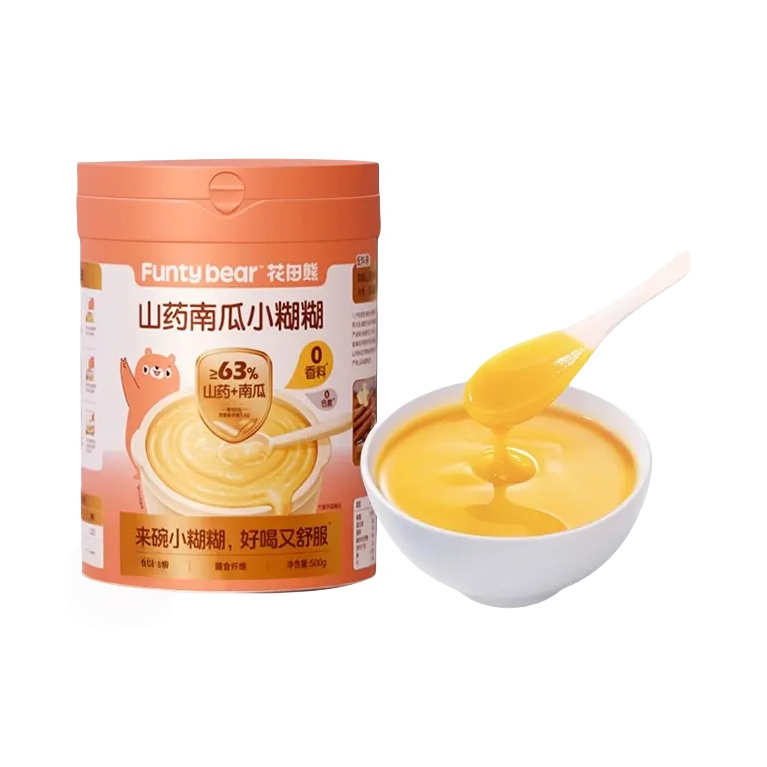 推荐商品：花田熊 山药南瓜小糊糊冲泡饮品早餐代餐胃即食