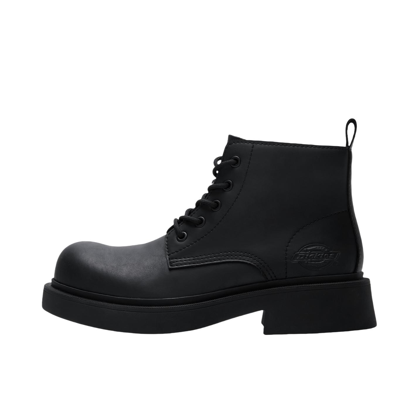 推荐商品：Dickies  舒适厚底 英伦潮流 复古百搭  德比鞋 马丁靴  243M50LXS25A 墨黑色