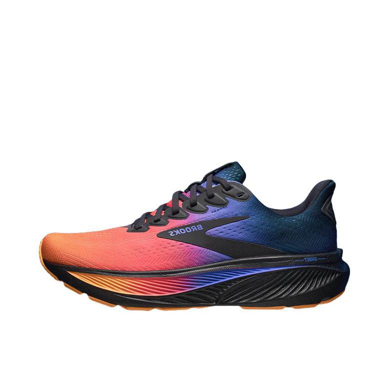 推荐商品：Brooks/布鲁克斯 Ghost幽灵17 缓震 运动 系带 回弹 跑鞋 夜光款/男款/黑色/蓝色/木瓜黄