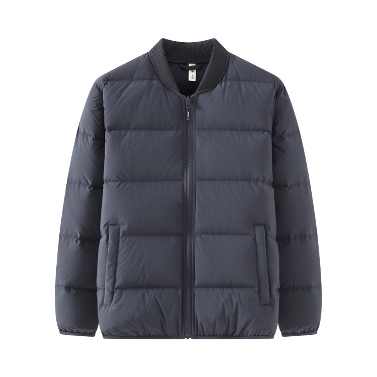 推荐商品：帅洋 棒球领内胆加厚保暖防寒长袖羽绒服 SY1183 藏青