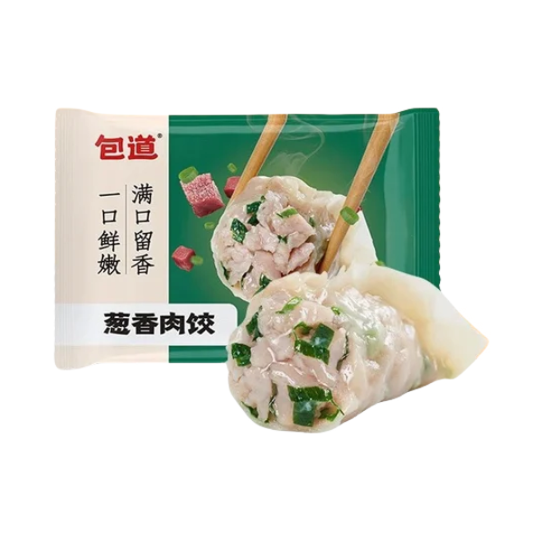 推荐商品：包道 葱香肉饺 袋装