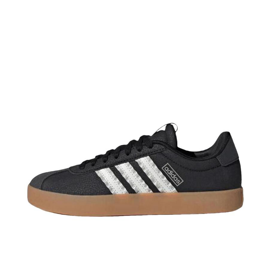 推荐商品：adidas VL Court 3.0 板鞋 T头鞋 德训鞋 舒适百搭防滑耐磨运动休闲贴合支撑圆头 女款/黑色