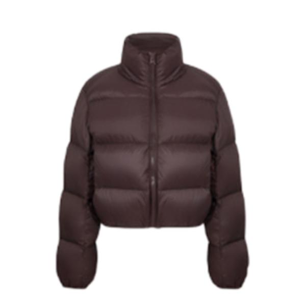 推荐商品：祖坤 保暖亲肤轻薄长袖羽绒服 女装 zh25-w012-8 咖