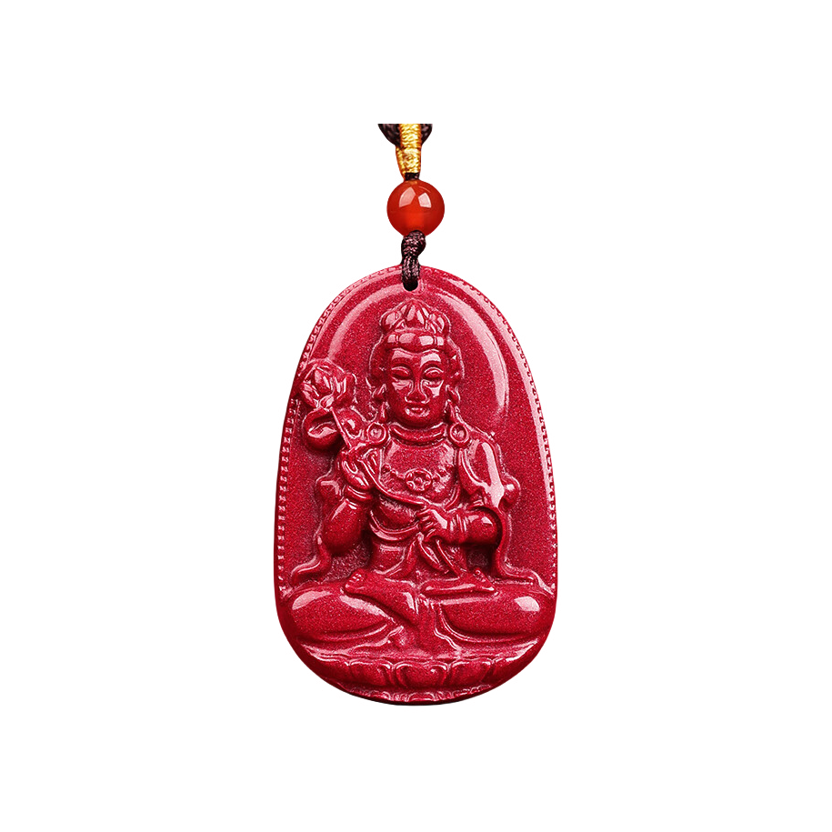 推荐商品：吉照堂 本命年十二生肖守护神朱砂项链