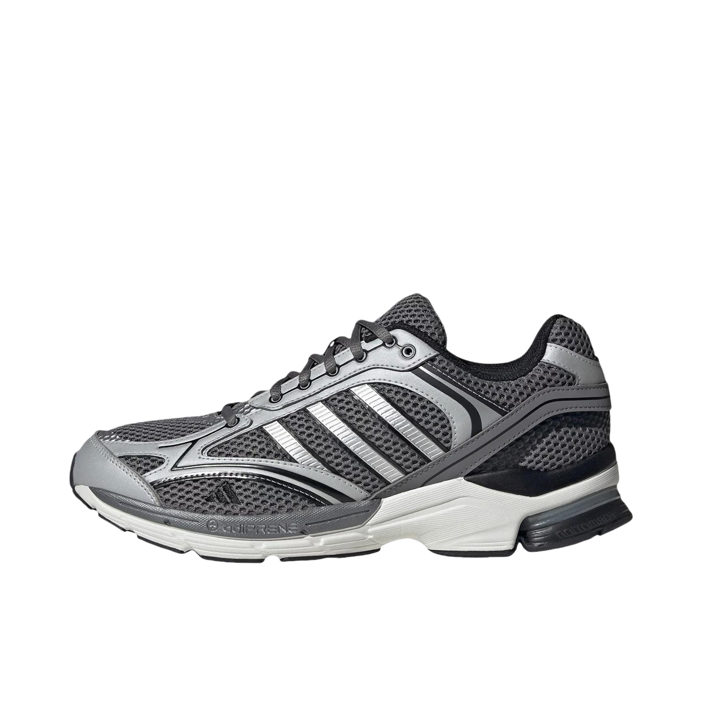 推荐商品：adidas SPIRITAIN 2.0 运动休闲鞋 网面轻便平底贴合短跑 灰色