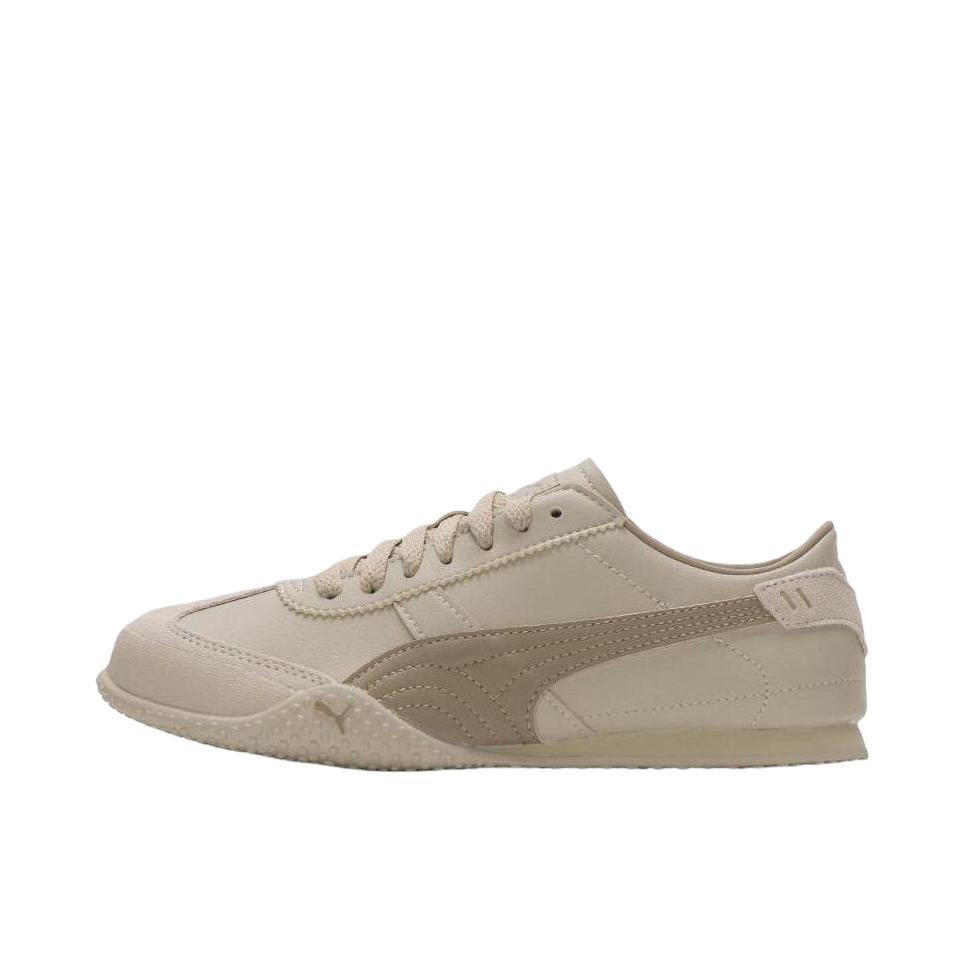 推荐商品：【宋妍霏同款】 Puma/彪马 Bella UT 德训鞋 运动休闲鞋 T头防滑圆头平跟薄底 米色 