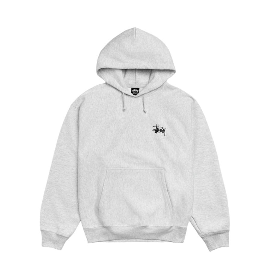 Stussy 套头印花连帽落肩长袖卫衣 SUSSW1925000P 灰