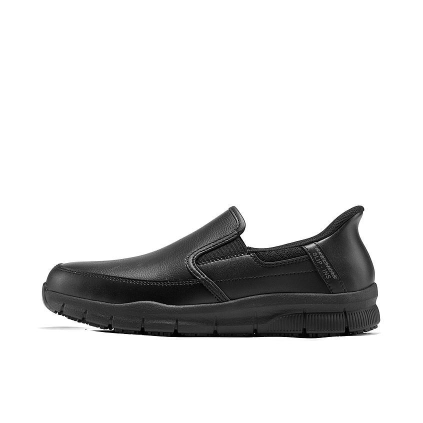 推荐商品：Skechers/斯凯奇 Slip-ins 防滑耐磨 网面透气 舒适减震 软底轻质 高回弹 支撑 一脚蹬 休闲鞋 204806 黑色 