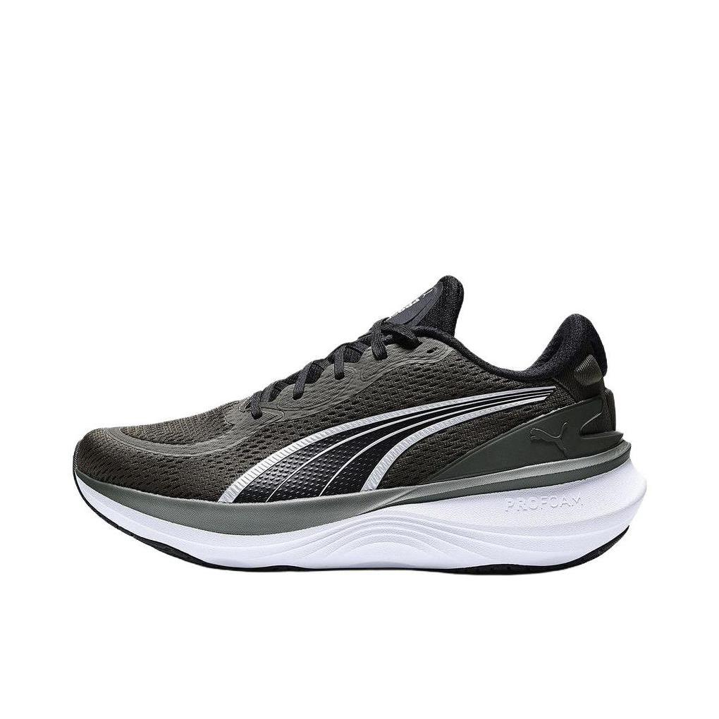 推荐商品：Puma/彪马 SCEND PRO 2 缓震 防滑 慢跑 网面 系带 跑鞋 黑色/灰色