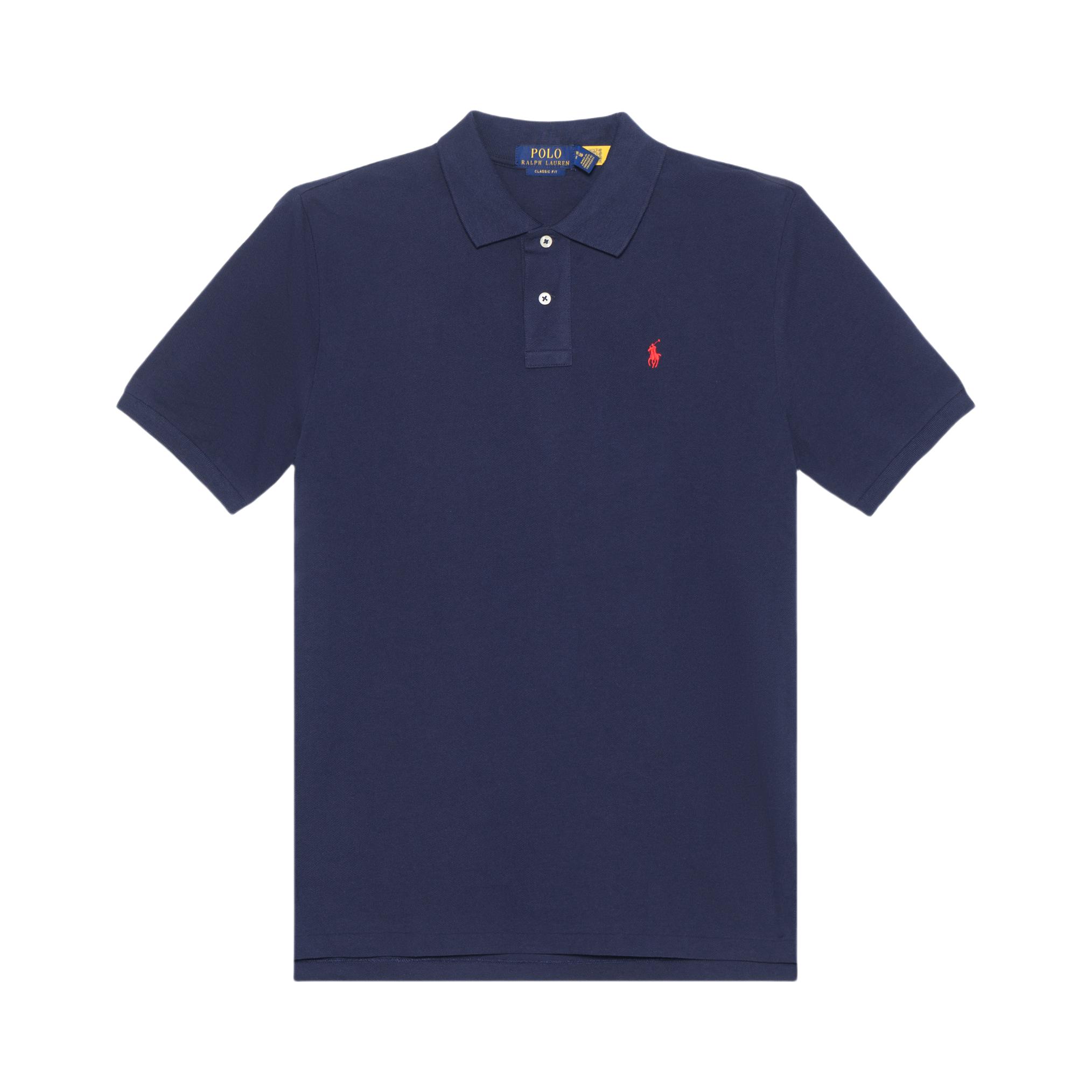推荐商品：POLO RALPH LAUREN童装 Logo刺绣套头透气短袖Polo衫 男中大童 321603252 深蓝