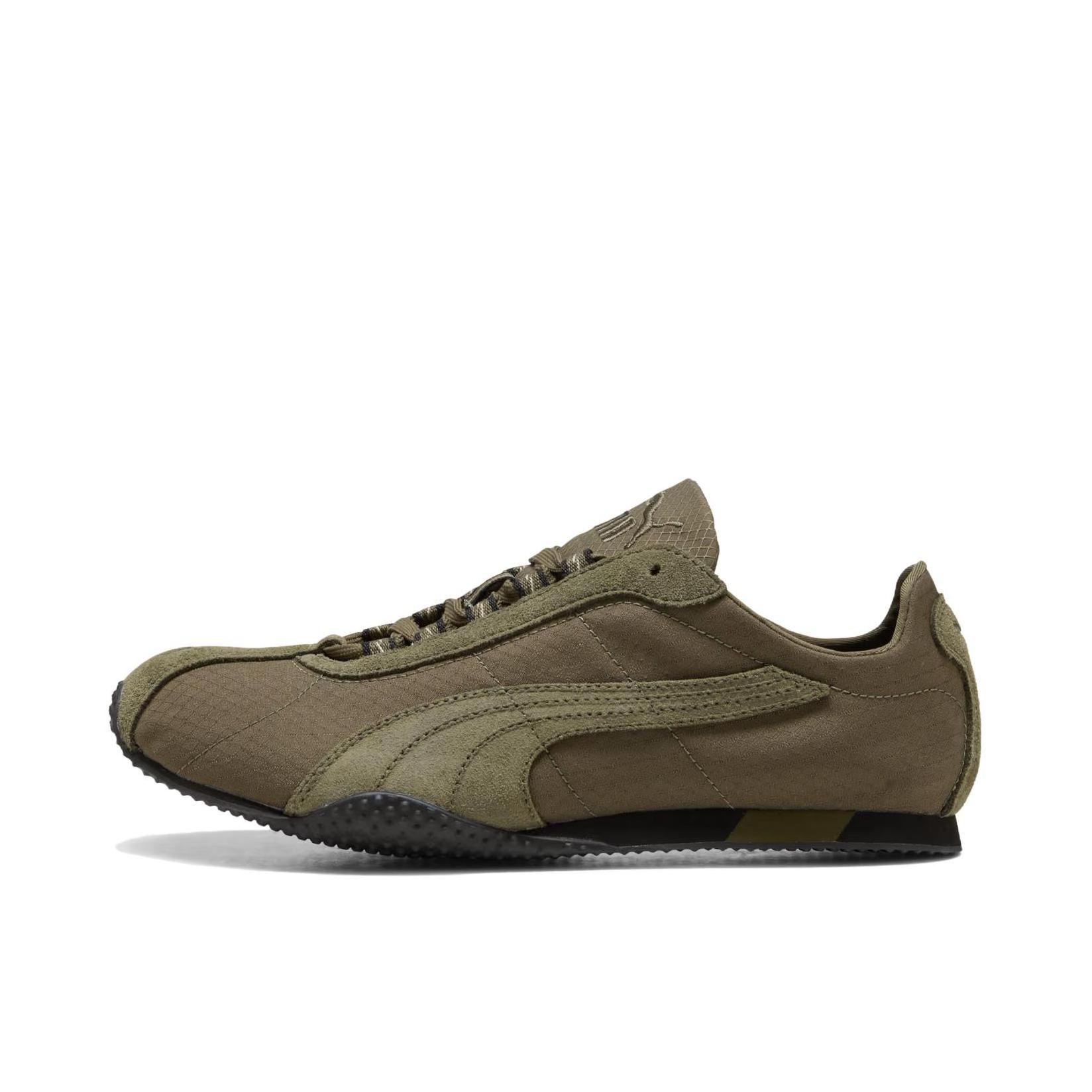 推荐商品：Puma/彪马 H-STREET 运动休闲鞋 网眼系带低帮田径千禧贴合薄底 罗登绿