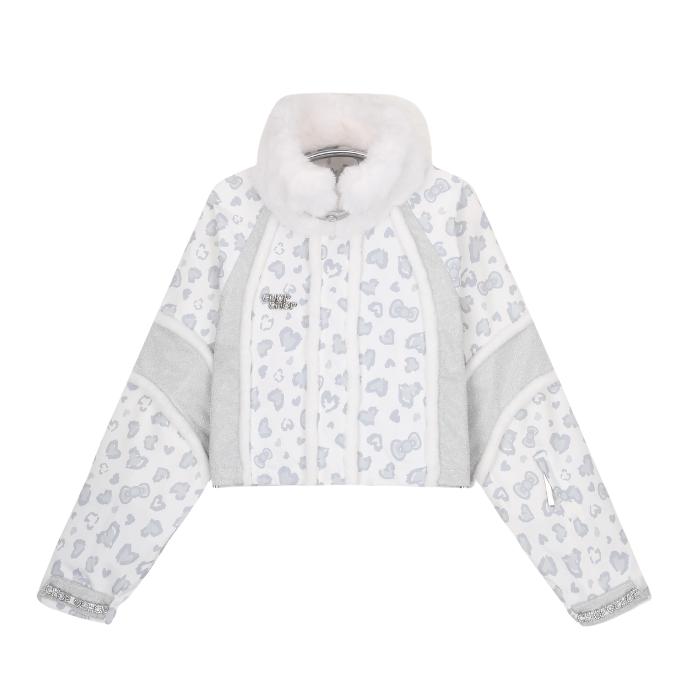 推荐商品：chop-chop 保暖防水防风加绒滑雪服 奶油豹豹