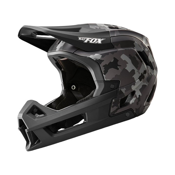 推荐商品：BATFOX LA015 一体成型 透气 速降 全盔 自行车头盔