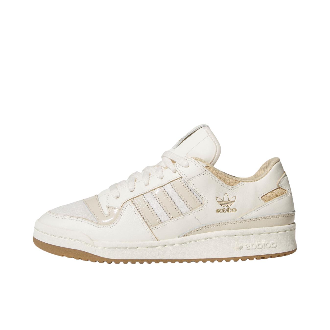 推荐商品：adidas originals Forum 84 板鞋 复古轻便防滑贴合篮球风 汉玉白/迷雾浅棕