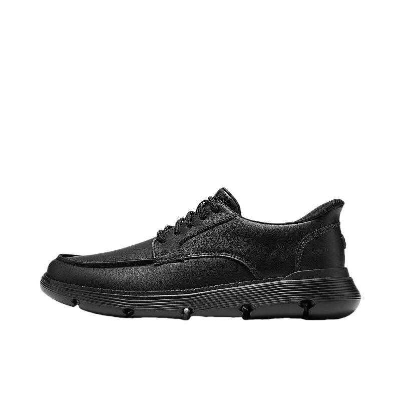 推荐商品：Skechers/斯凯奇 Garza-Brock 运动休闲鞋 百搭低帮一脚蹬圆头 全黑色
