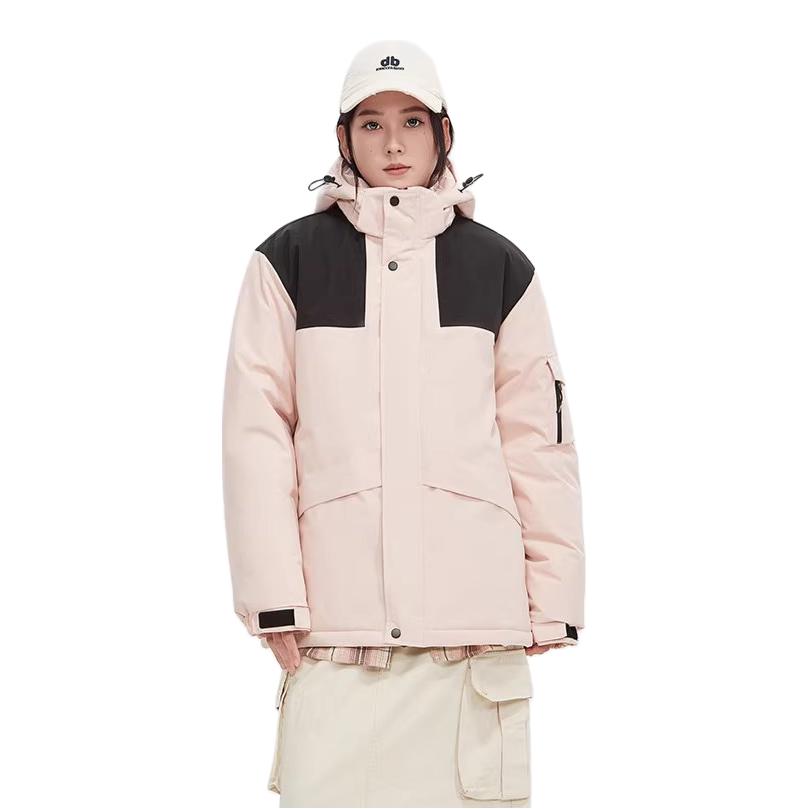 推荐商品：MOANDI/摩安迪 防寒加厚石墨烯连帽棉服 2559 粉