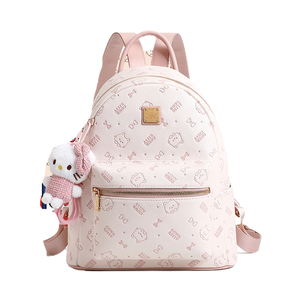 推荐商品：cow kitty 2025新款小众设计大容量大学生上课背包双肩包