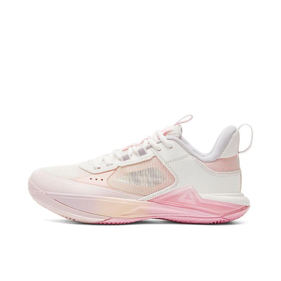 推荐商品：匹克 态极游侠3 篮球鞋 外场耐磨抓地增高场地感回弹后卫减震防滑比赛轻便 女款/超轻白/粉色