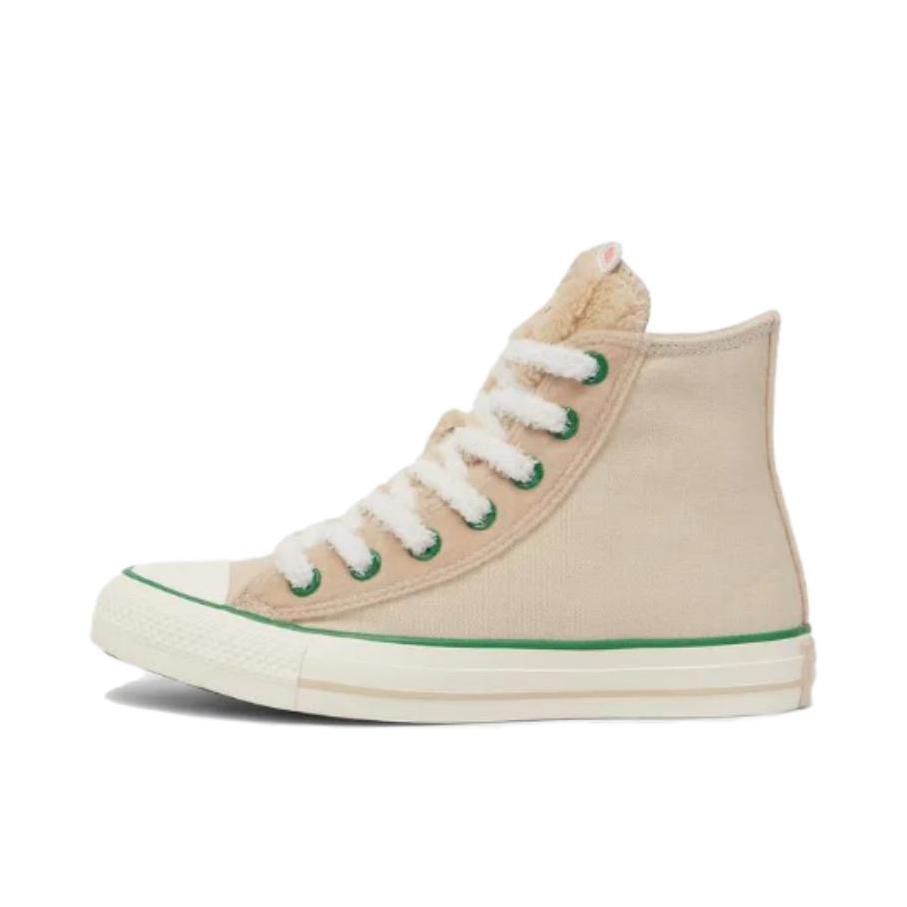 推荐商品：Converse/匡威 Chuck Taylor All Star 帆布鞋 常青款轻便防滑耐磨百搭复古圆头减震贴合高帮 羊驼/米色
