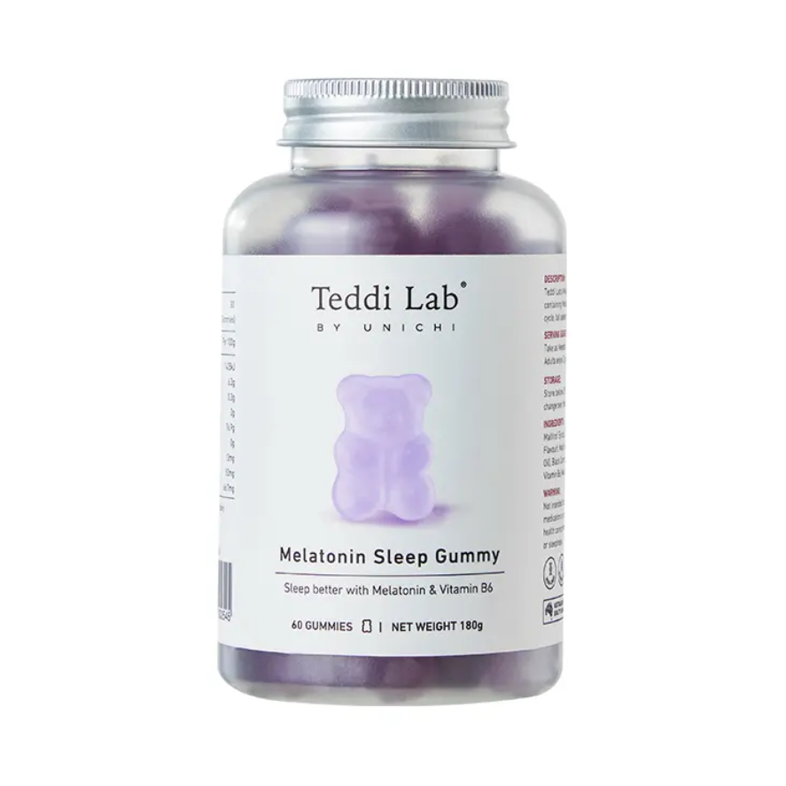 推荐商品：Unichi/澳源优驰 褪黑素睡眠小熊软糖 瓶装 助眠倒时差
