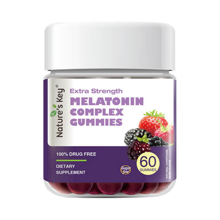 推荐商品：Nature's Key 复合草本褪黑素软糖 瓶装 无糖助眠
