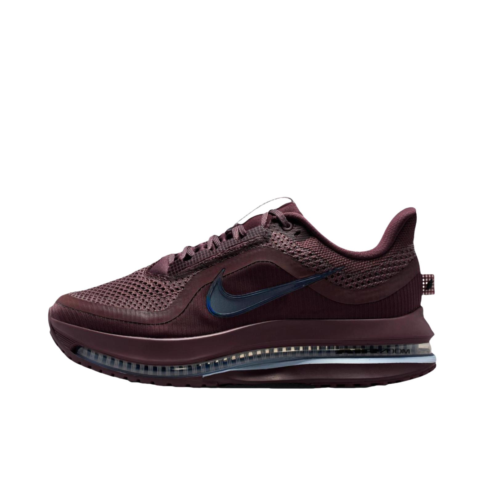 推荐商品：Nike Pegasus Premium 顶级飞马 跑鞋 缓震支撑贴合短跑回弹泡绵耐用 图腾黑紫/灰黑色/足球灰/氢蓝色